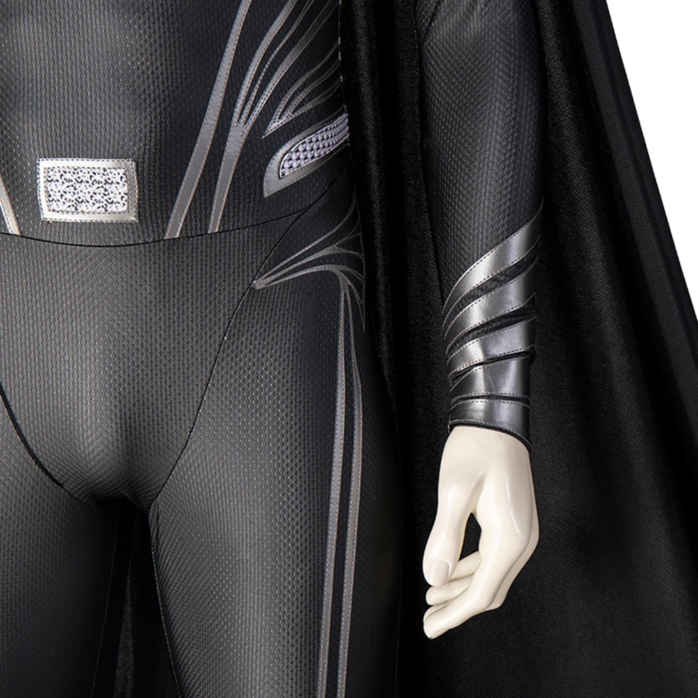 

Adult Superhero Jumpsuit Cosplay Clark Kent Outfit Halloween Man Black Leather Jumpsuit Bodysuit Cosplay Costumes Faux Leather
