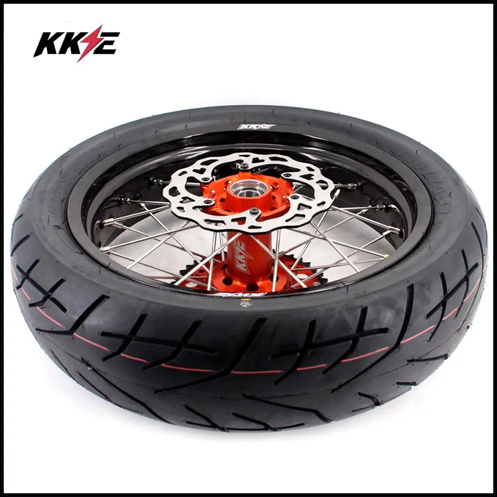 KKE 3,5/5,0 Super motard Moto колеса CST шины Набор для KTM SX SXF XC W XCF EXC EXCF 125 150 200 250 300 350 450 500 505 03-19