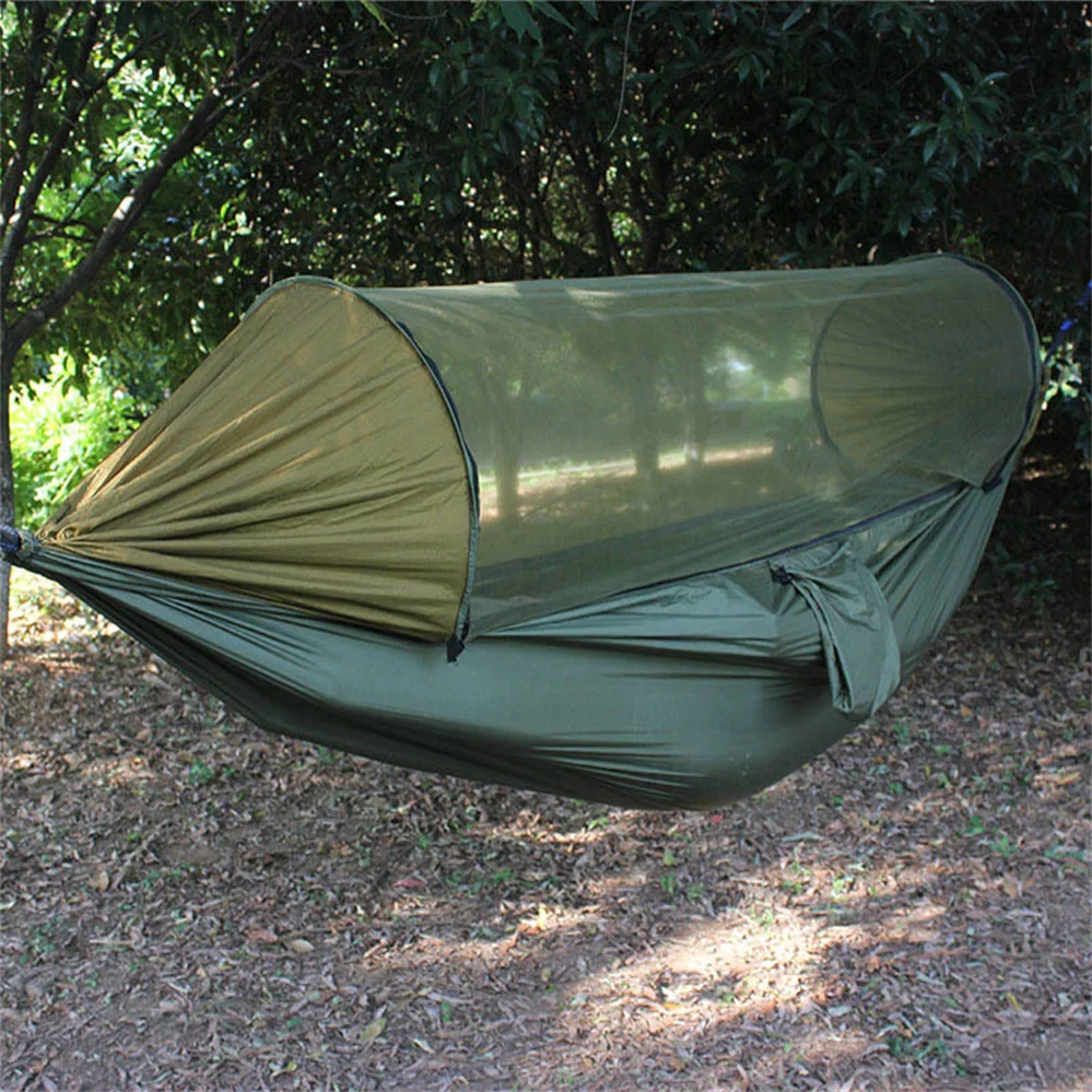 

Portable hammock outdoor camping parachute hammock swing sleeping hammock recliner camping supplies