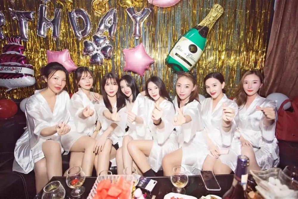 Халат кимоно для девочек на день рождения халат женский шелковый пикантная