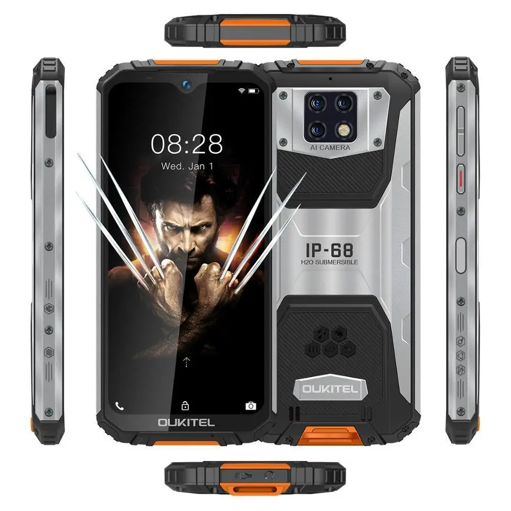 OUKITEL WP6 10000mAh 6 ГБ Оперативная память 128 Гб Встроенная 3 "противоударный мобильный