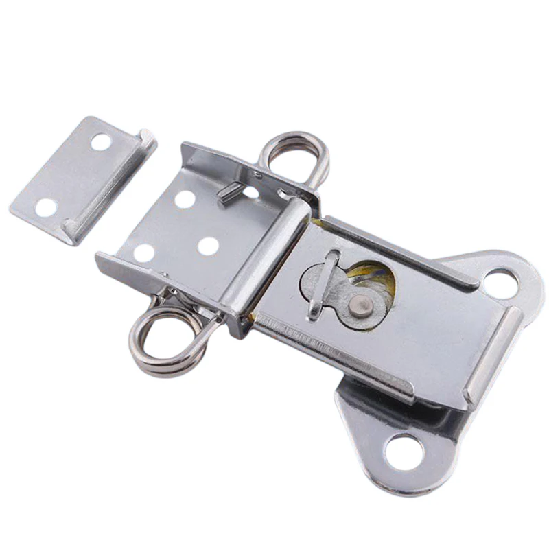 Пружинная Застежка ремня деревянная коробка Железный инструмент ящик для шкафа