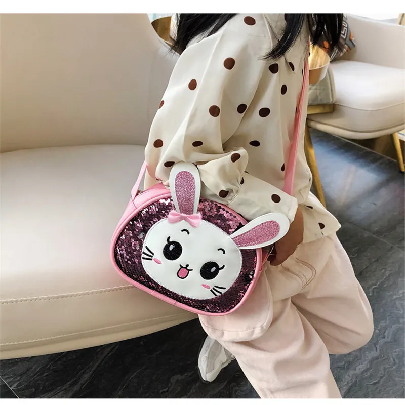 2020 мультяшная детская школьная сумка из искусственной кожи для девочек через