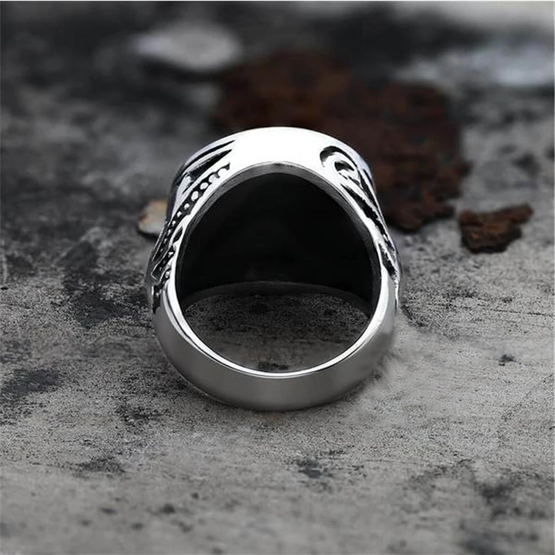

New Fashion Fashion Retro Gothic Ocean Sailing Octopus Ring Men Domineering Hip Hop Rock Party Locomotive Accessories