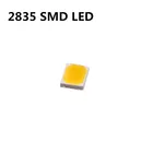 100pcs SMD СВЕТОДИОДНЫЙ 2835 чипы 1 Вт 3V 6V 9V 18V бусины светильник посуда холодной естесственный белый 1 Вт 130LM поверхностного монтажа PCB светильник на светодиодах