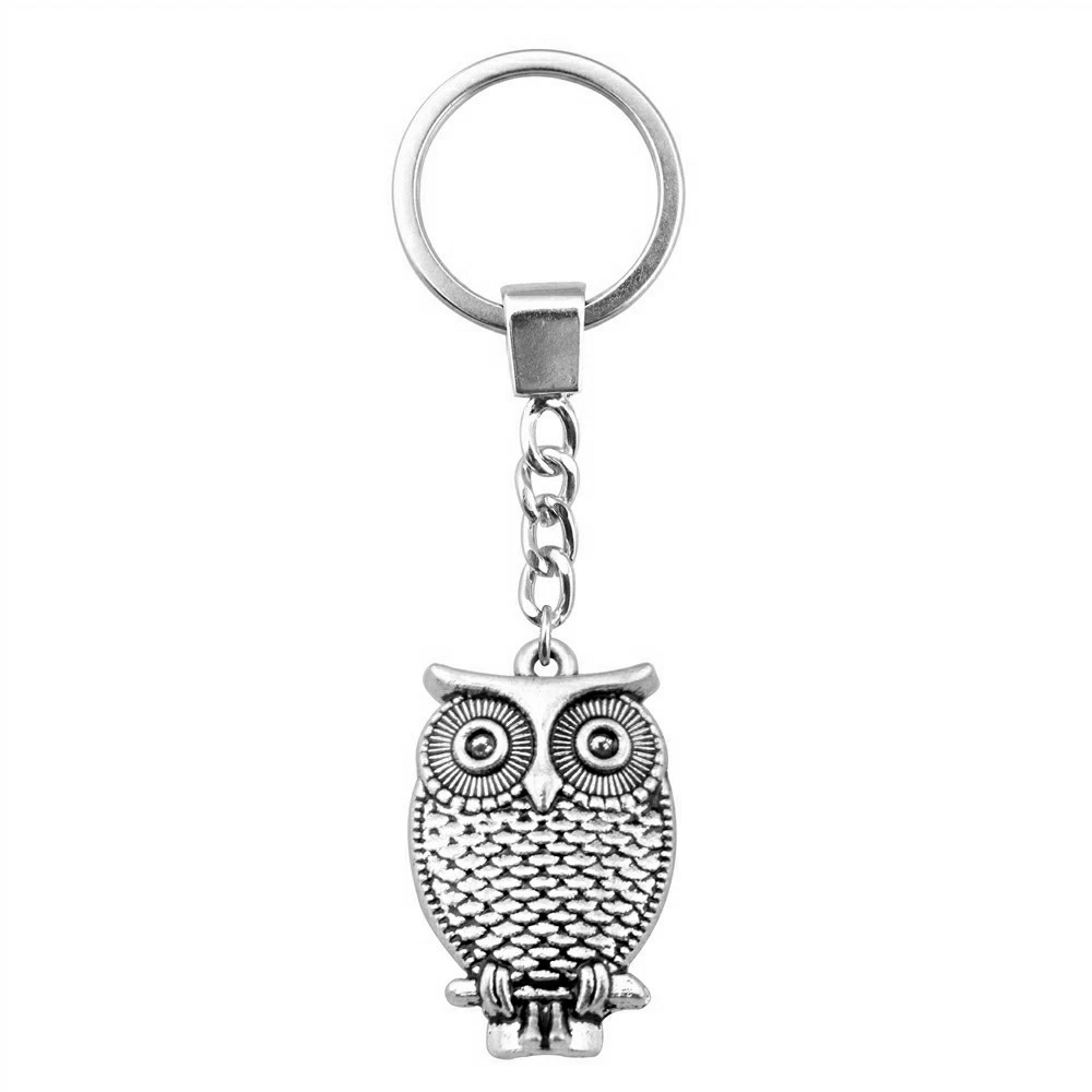 Сова брелок подарки для мужчин дропшиппинг товары 2019 модные украшения|Брелоки| |
