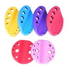 Овальный силиконовый держатель для инструментов для татуировки, подставка для микроблейдинга, пигментные чернила, чашка, машина, Перманентный макияж, аксессуары для татуировки