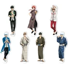 Кимоно для косплея GINTAMA тема Sakata Gintoki Okita Sougo фигурка на акриловой подставке модель пластина Аниме Коллекция настольная игрушка Косплэй