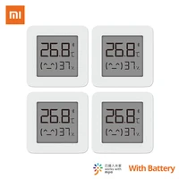 xiaomi mijia bluetooth thermometer 2 wireless temperature humidity sensor work with mijia app lcd digital hygrometer thermometer
