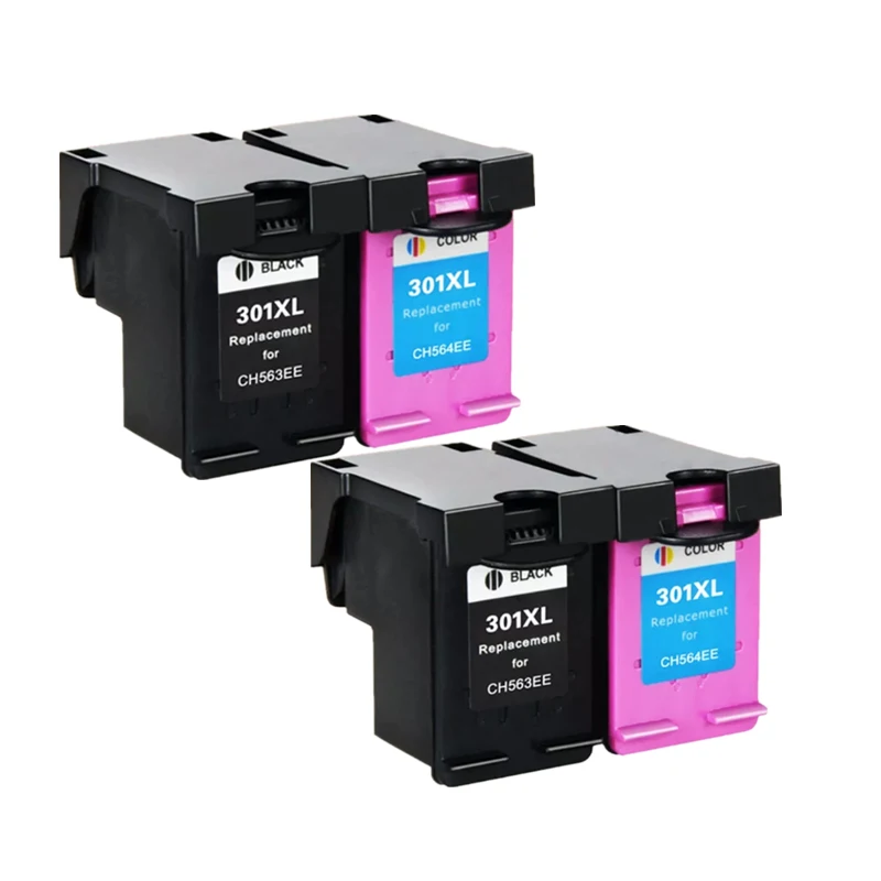HTL Замена для hp 301 hp 301XL DeskJet 1000 1050 1510 2000 2050 2050S 2510 2540 3050a 3054 принтер - Цвет: 2set