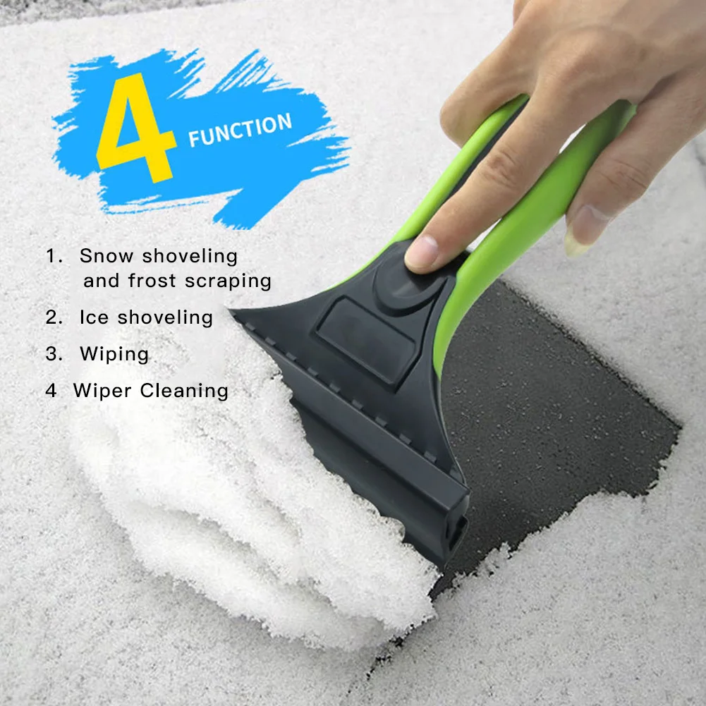 2-in-1 Car Ice Scraper PVC Snow Remover Winter De-icing Tool | Автомобили и мотоциклы