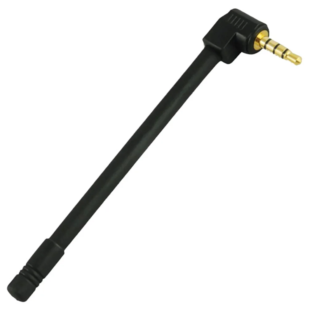 

Portable Signal Strengthen Black External 3.5mm Plastic Easy Install Mobile Connector Outdoor Booster FM Radio Universal Antenna
