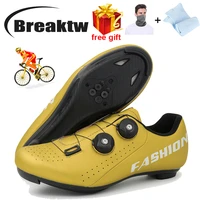 menspring road bike freestyle cycling shoes mountain thick soled endurance bicycle shoes womencycling spd competition sneakers