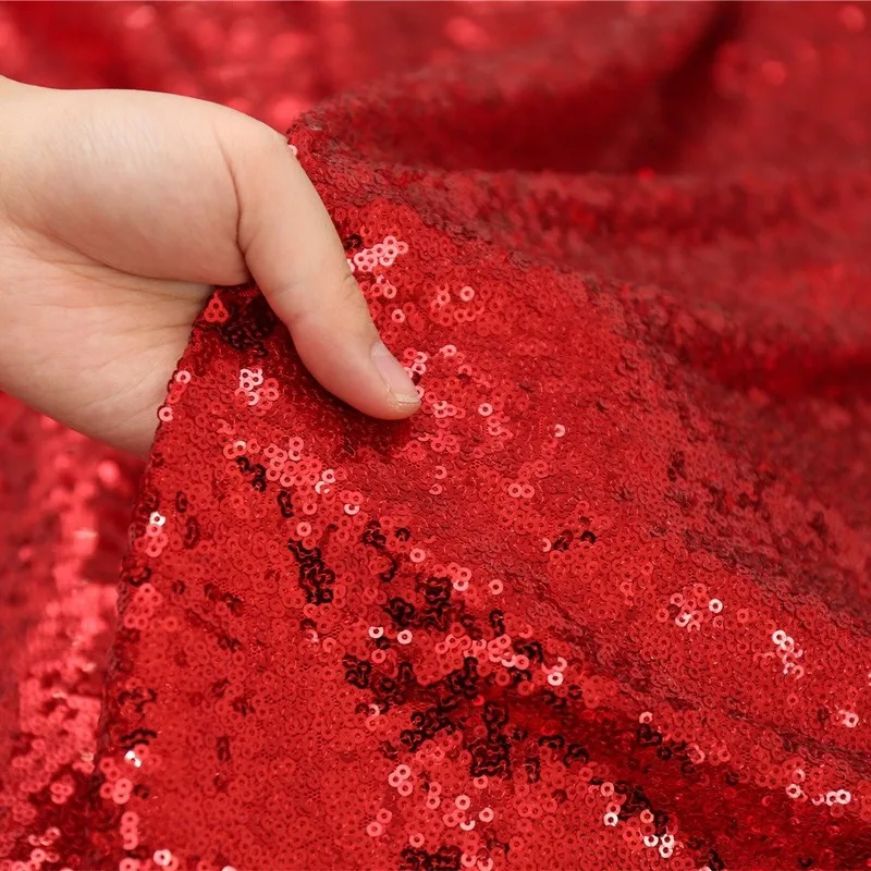 Новый год праздничный стол ткань BlingblingTable крышка блесток круглые скатерти