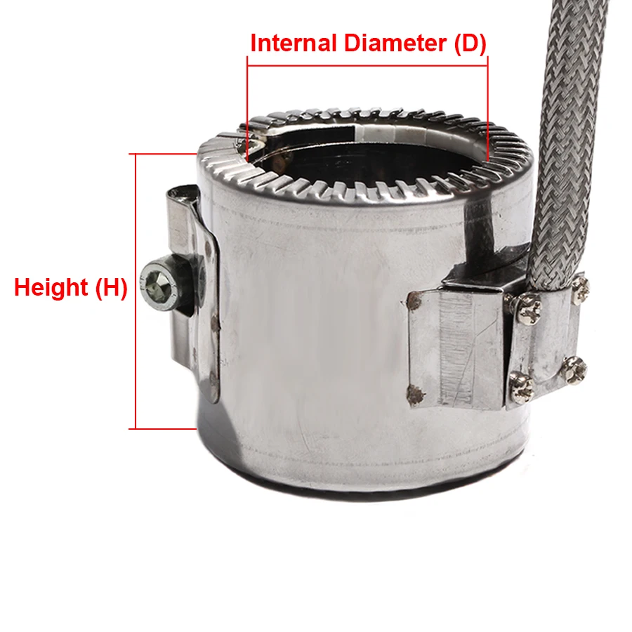 

42mm Inner Diameter 30~45 Height Ceramic Band Heater 110V/220V/380V 180W/200W/250W/270W Heating Element