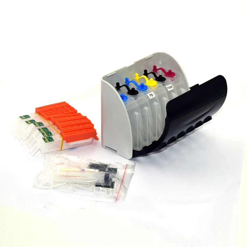 PGI 580 581 5 цветов СНПЧ система с постоянным чипом для canon PIXMA ts705 TR7550 TR8550 TS6150 TS8150 TS9150