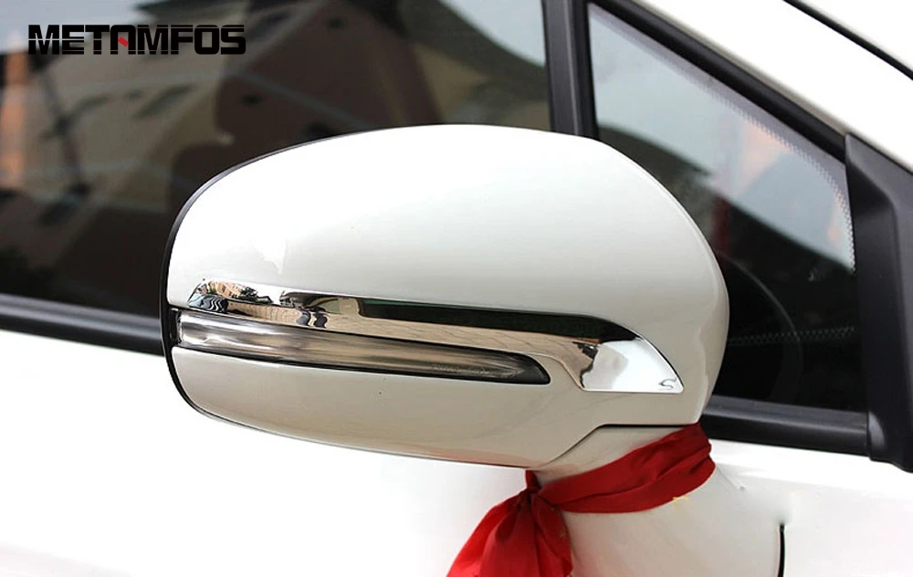 Для Suzuki Sx4 S Cross кроссовер 2014 2019 2020 2021 хромированная полоса бокового зеркала