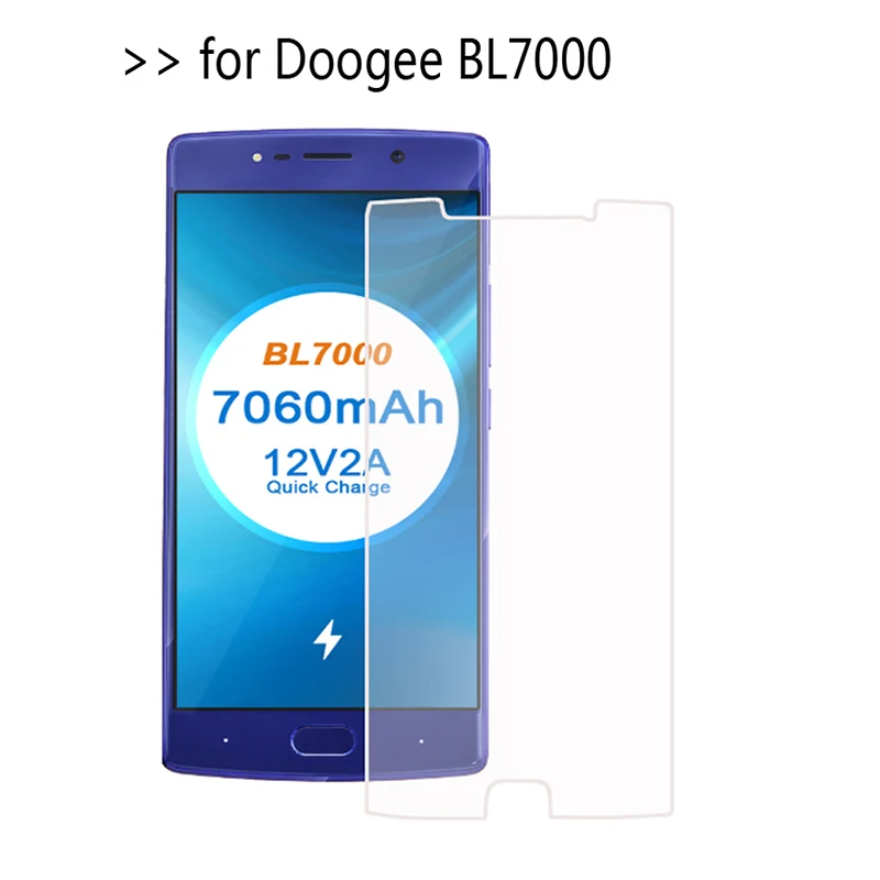 

10 шт./лот Для doogee bl7000 закаленное стекло 9h 2.5d Премиум Защитная пленка для экрана doogee bl 7000 5,5"