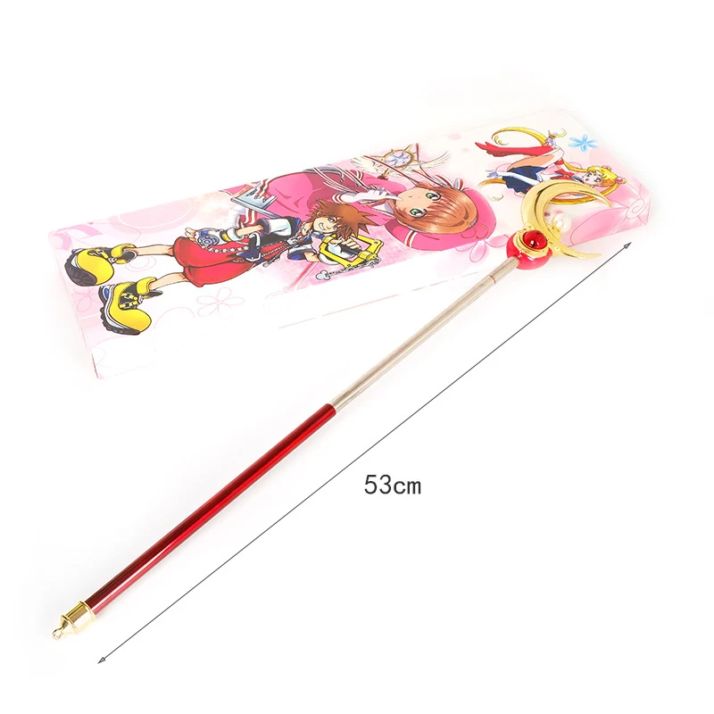 Масштабируемые костюмы для косплея из моряка хрусталя 52 см волшебная палочка