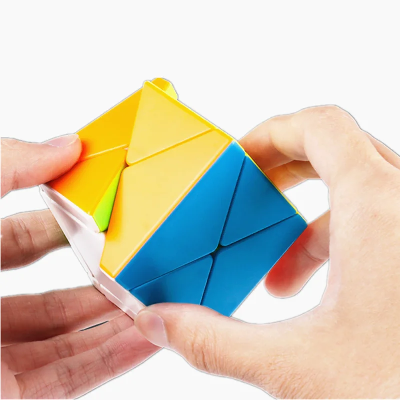 

Fast Delivery Moyu cube meilong X cube puzzle magic cube new play X cube 2x2 fisher skew cube educational toys for children boys