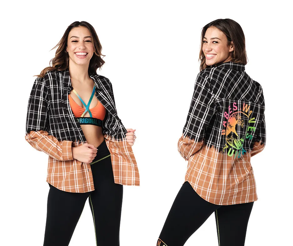 

Новые рубашки женская одежда Zumba фитнес ZW zumba майка 2079