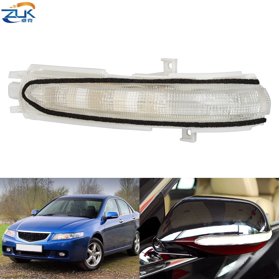 

ZUK Exterior Reaview Mirror Turn Signal Light For Acrua TSX 2004-2008 For HONDA ACCORD 2002-2008 Blinker Indicator Lamp