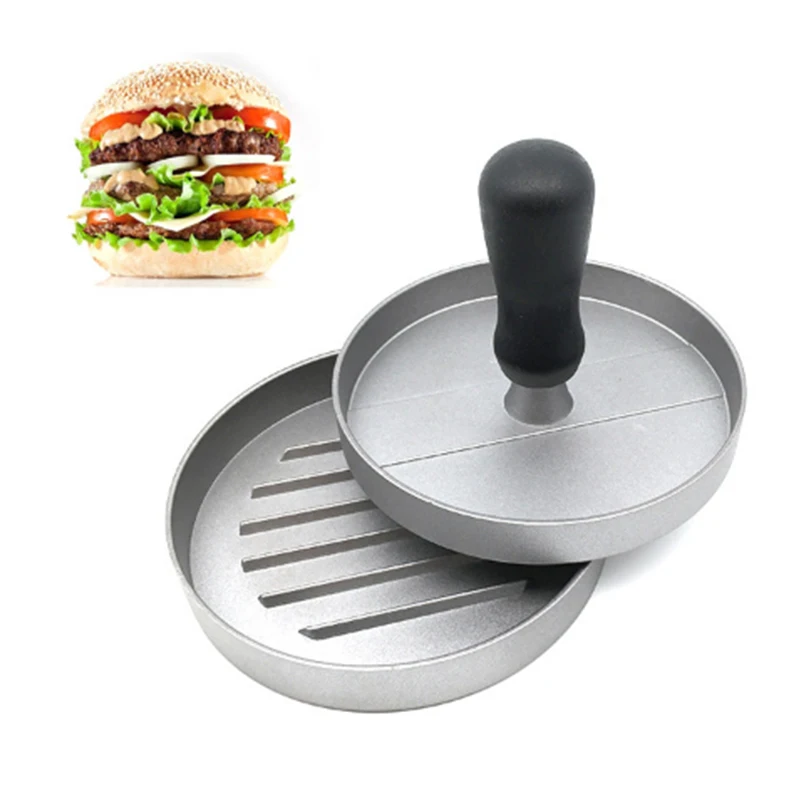 Meat Tools Non-Stick Chef Cutlets Hamburger Forms Maker Burger Mould Press Aluminum for | Дом и сад