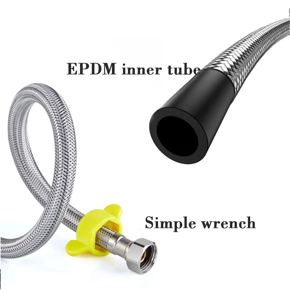 

304 Stainless Steel/Brass Chrome Black 360 Rotate Hot And Cold Water Mixer Tap Kitchen Sink Faucet With Pull Out Sprayer