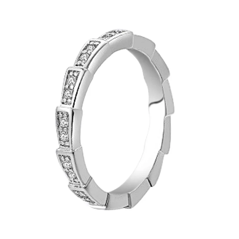 

14K Rose Gold White FL Diamond Ring for Women Fine Anillos De Bizuteria Silver Color 925 Jewelry Gemstone Gold Filled Rings Box