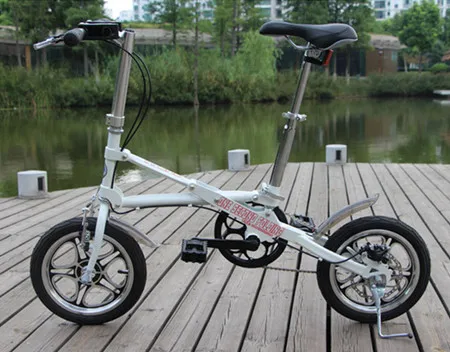 silver X-Front бренд 14 дюймов углеродистая сталь 7 скоростей быстрый складной велосипед дорожный велосипед bicicleta качество детский мини велосипед - Цвет: silver