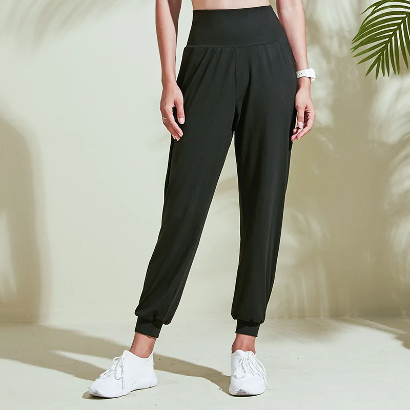 Женские теплые штаны для йоги Джоггеры бега и марафона свободные фитнеса|Штаны