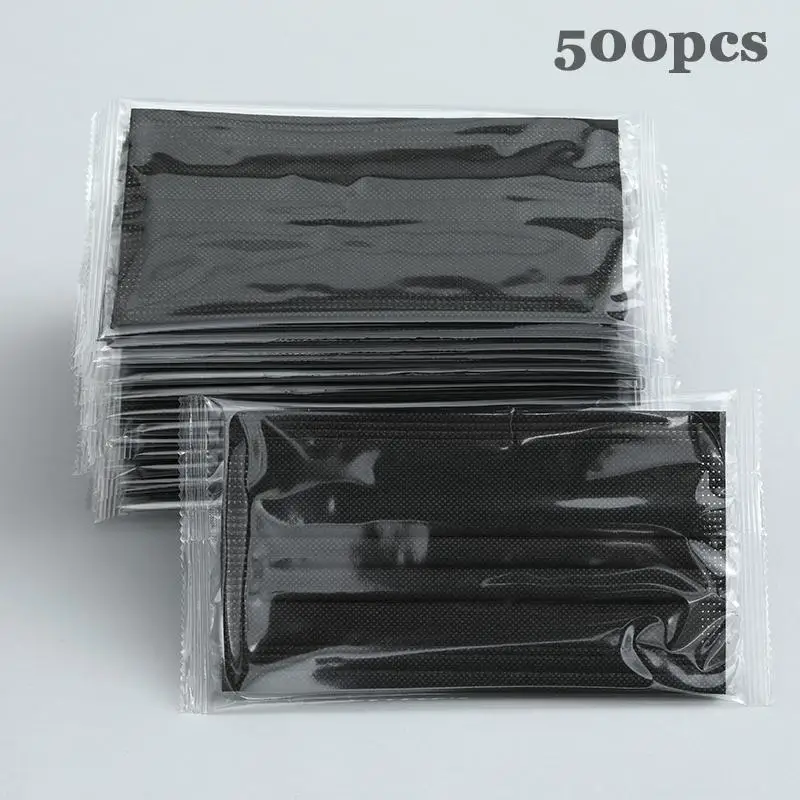 В переменного тока 50-500 шт. розовый маска для лица индивидуальная упаковка