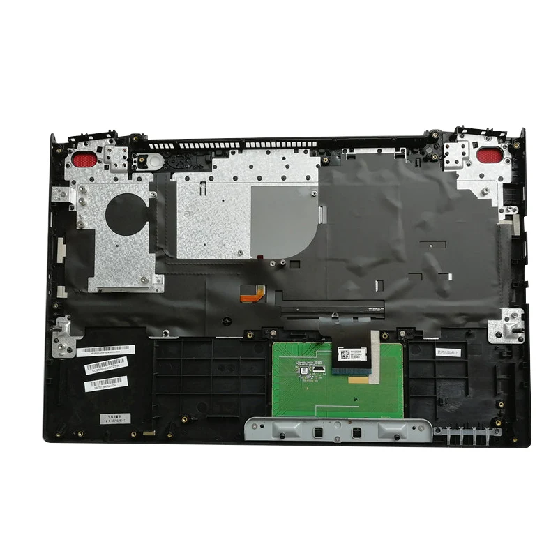 Barato Reposamanos Con Teclado De Retroiluminación Para Lenovo IdeaPad Y50, Cubierta Superior De Bisel KB Con TouchPad AP14R000A00, Y50-70