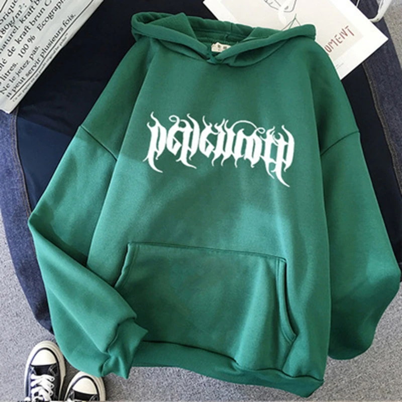

Women Oversized Autumn/Winter Hoodies Casual Personality Couple All-match Sweatshirt Street Fashion Ladies Trend Hoodie