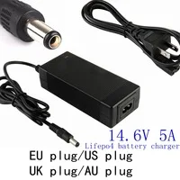 14,6 V 5A LiFePO4 зарядное устройство 4 серии 12V 5A Lifepo4 зарядное устройство 14,4 V батарея Смарт зарядное устройство для 4S 12V LiFePO4 зарядное устройство