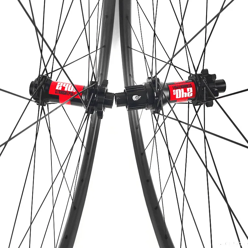 Комплект бескамерных колес для велосипеда 29er DT240S 110x15 148x12 33x30 мм|Велосипедное