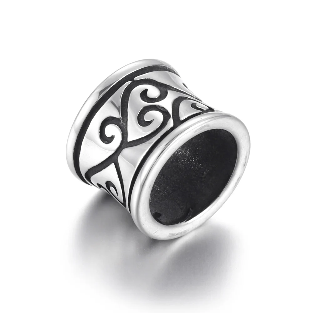 Шарик из нержавеющей стали выгнутые полированный 8 мм с большим отверстием