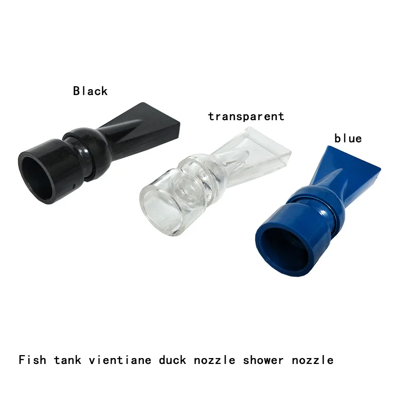 

Fish Tank Duckbill Sprinkler Universal Adjustable Water Output Nozzle 11 Different Types Aquarium Water Pipe Connectors 1Pcs