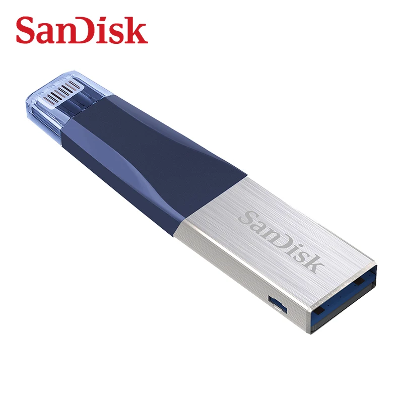 Оригинальный USB флеш накопитель SanDisk iXPand OTG Lightning 64 Гб/128 ГБ/256 ГБ U диск 3 0