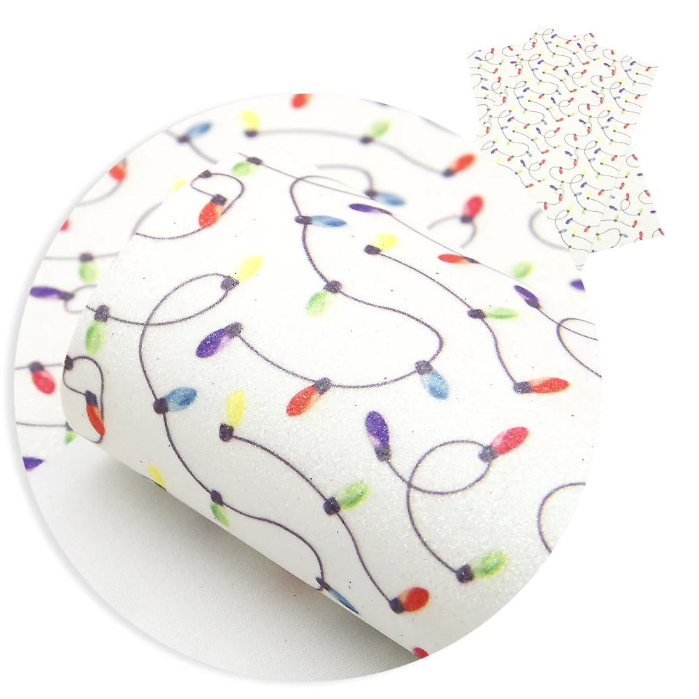 Аксессуары David 30*140 см Цветочное сердце печатная тонкая искусственная кожа ткань