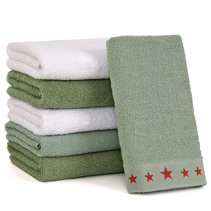 Шэньчжэнь 07 стандартное полотенце из чистого хлопка для студентов военной
