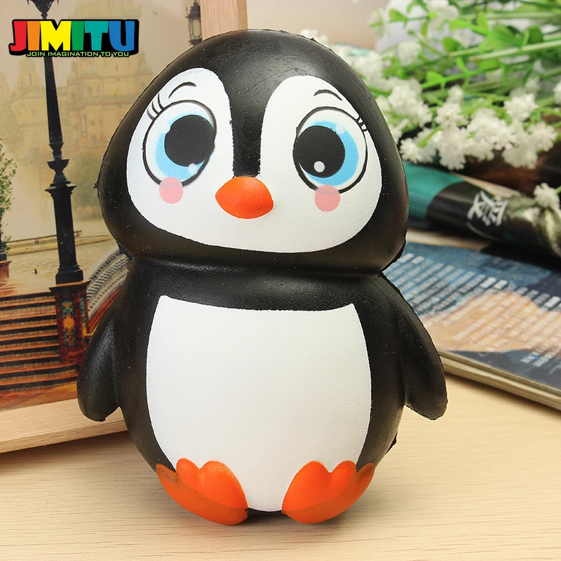 JIMITU 14 см милые сжимаемые Пингвины медленно поднимающиеся Kawaii игрушки антистресс