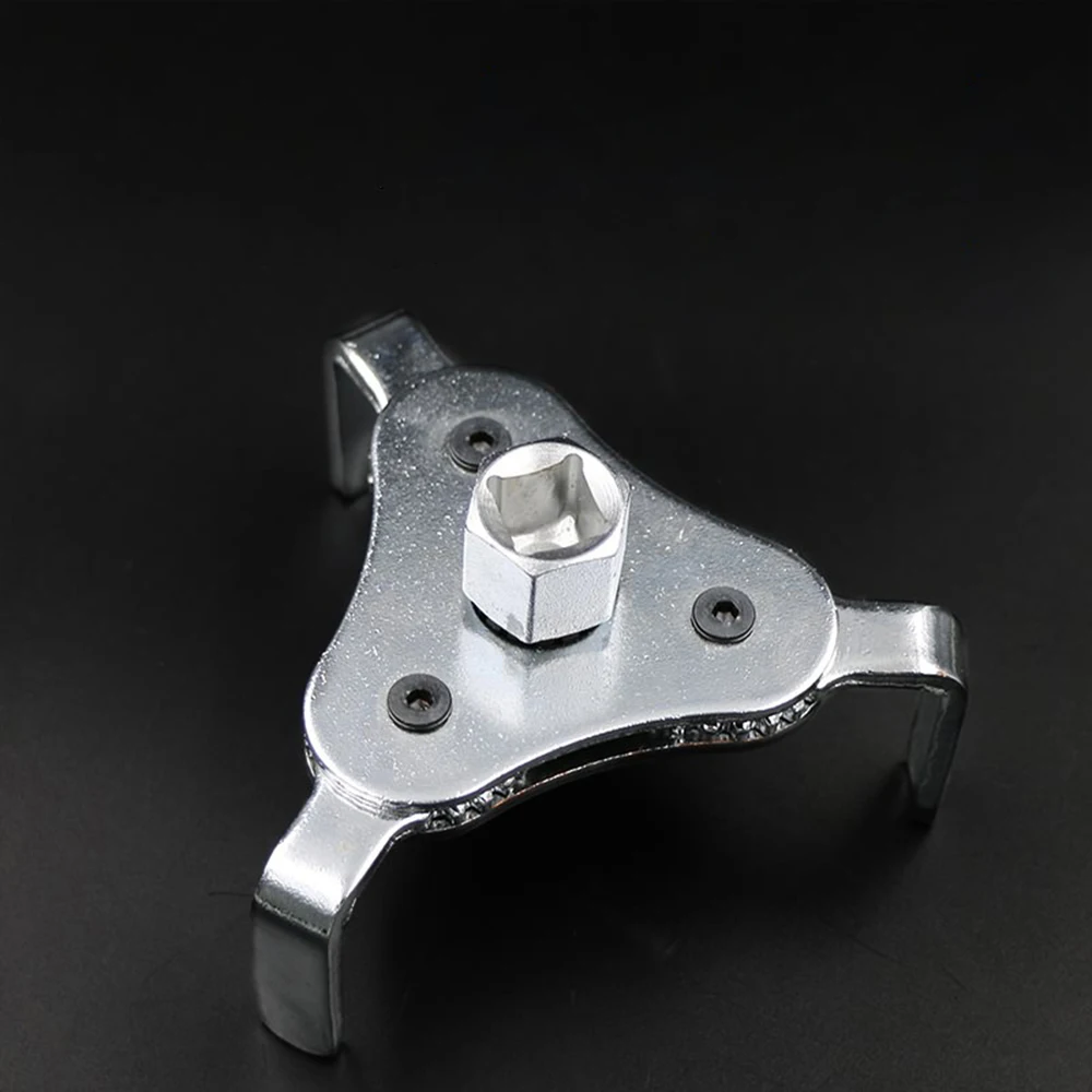 

1pc 3 Jaw Oil Filter Wrench Car Maintenance Auto Repairing Remover Tool Accessories