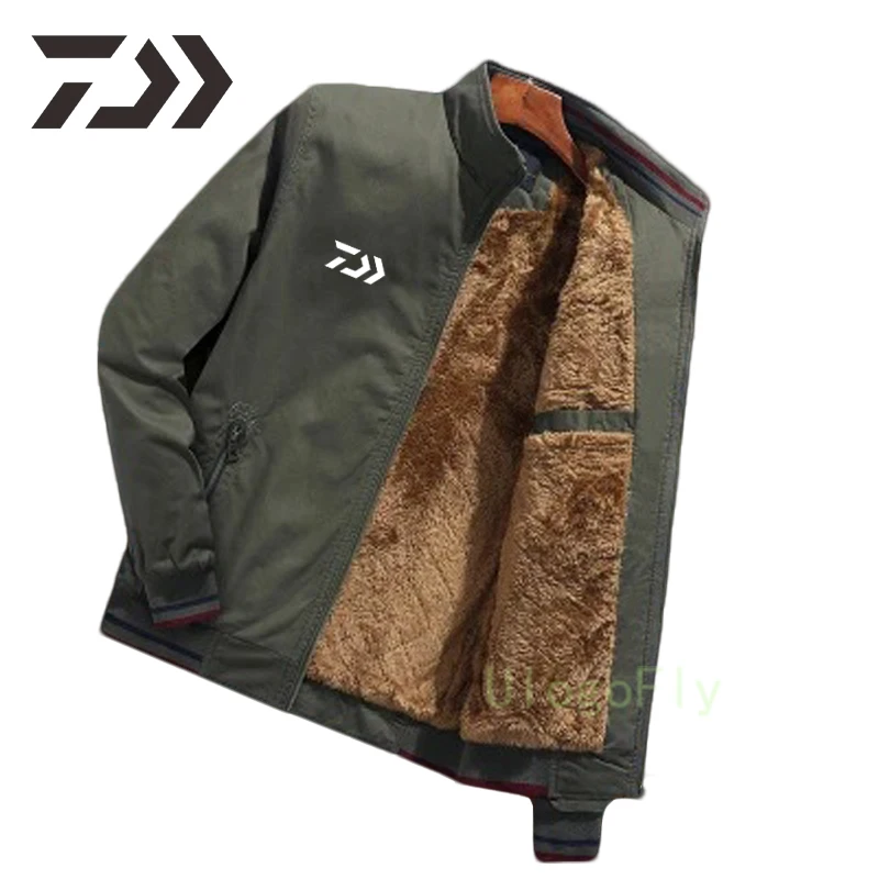 

Куртка Daiwa для рыбалки, утепленная теплая зимняя одежда для рыбалки 2021 года, ветрозащитная дышащая ветровка для кемпинга и походов