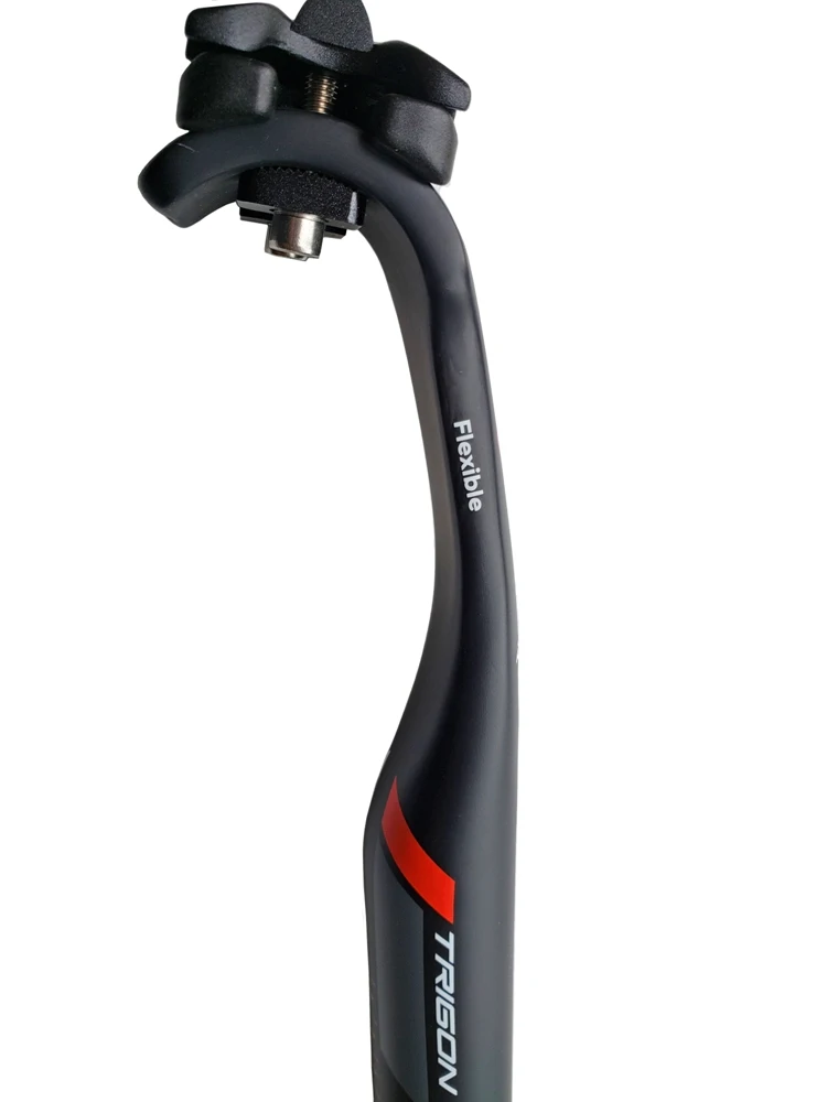 TRIGON SP160 UL запатентованный Подседельный штырь из углеродного волокна для шоссейного велосипеда, подседельный штырь из углеродного волокна, гибкая амортизирующая Вибрация 31,6 мм