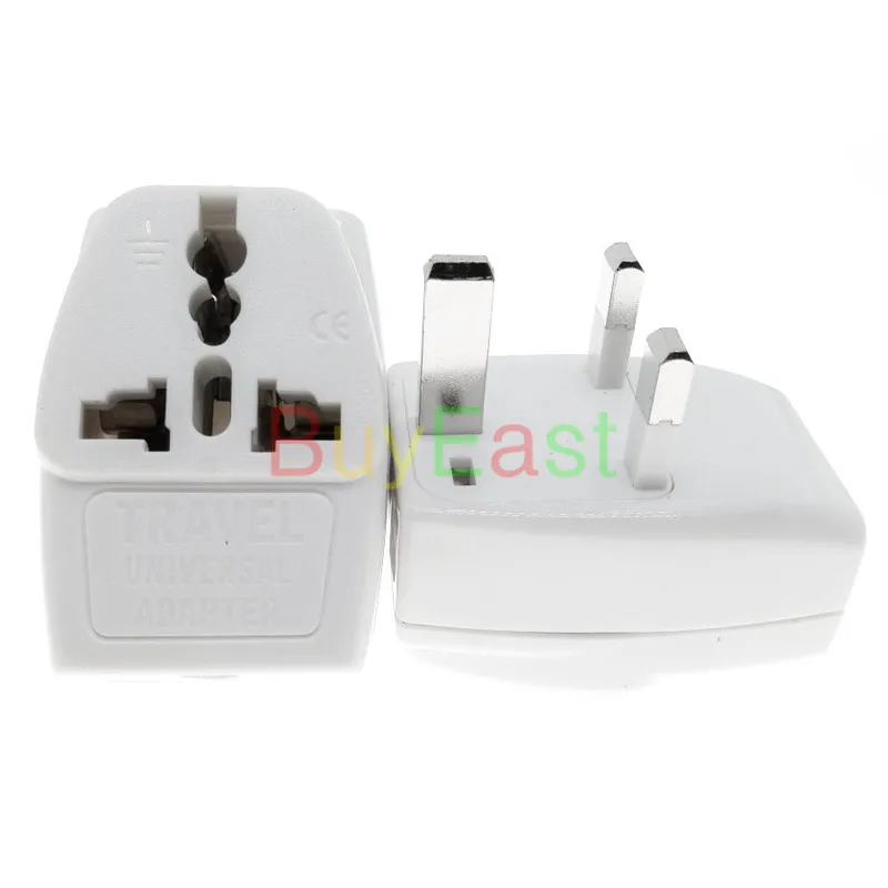 (1 шт.) адаптер для путешествий в Великобританию/Ирландию/Сингапур Тип G 3 ходовой