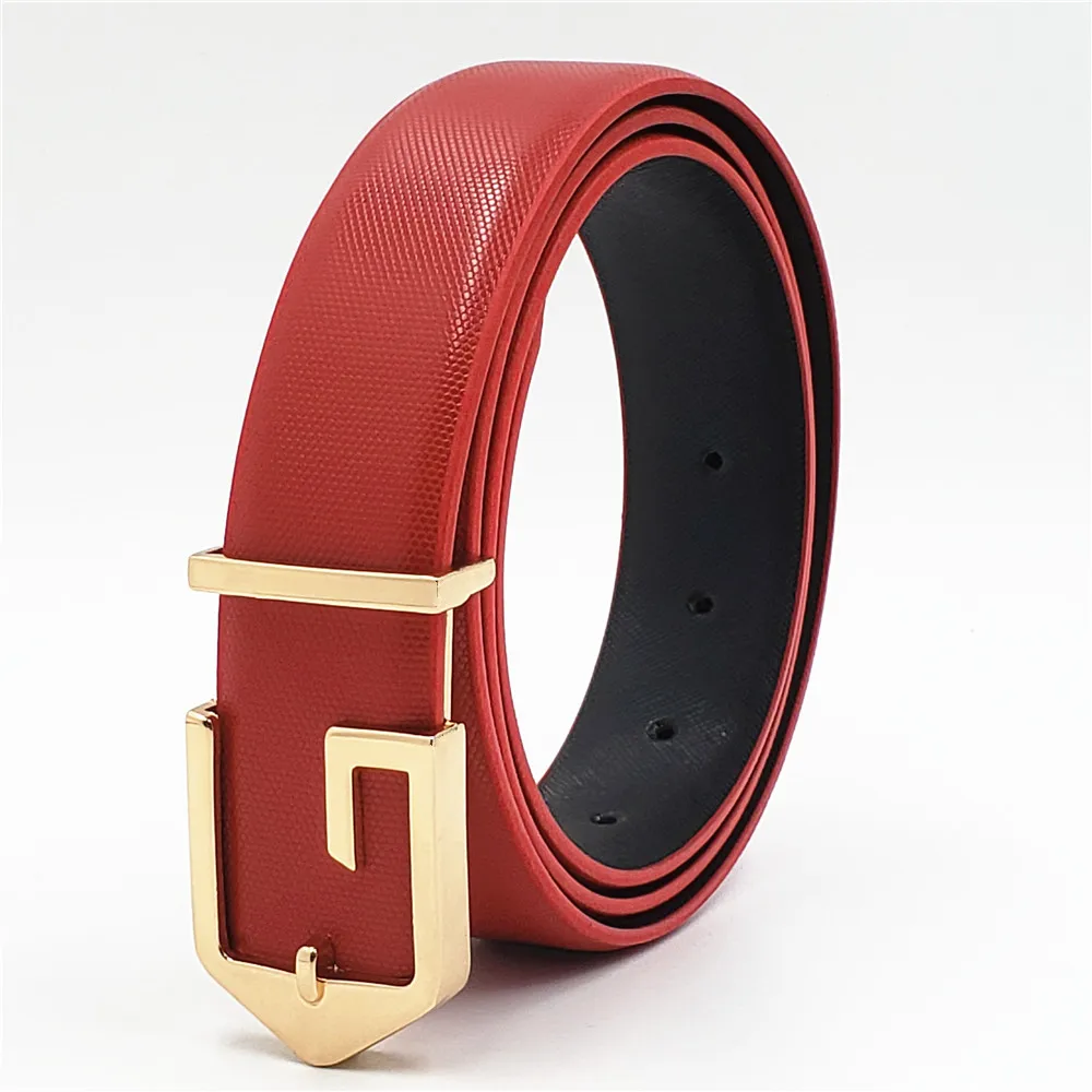 2019 дизайнерские ремни из натуральной кожи с пряжкой для мужчин и женщин Модный