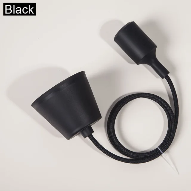 Красочные силиконовые подвесные светильники e27 современная мода DIY дизайн лампы