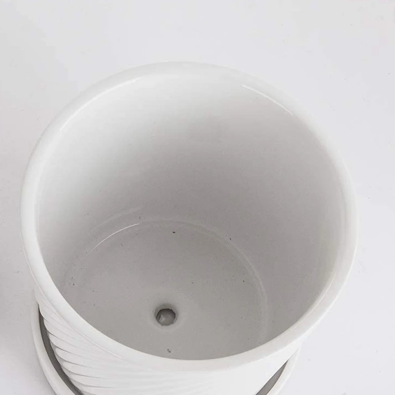 Цветочный горшок с лотком интегрированный креативный Европейский для комнатных