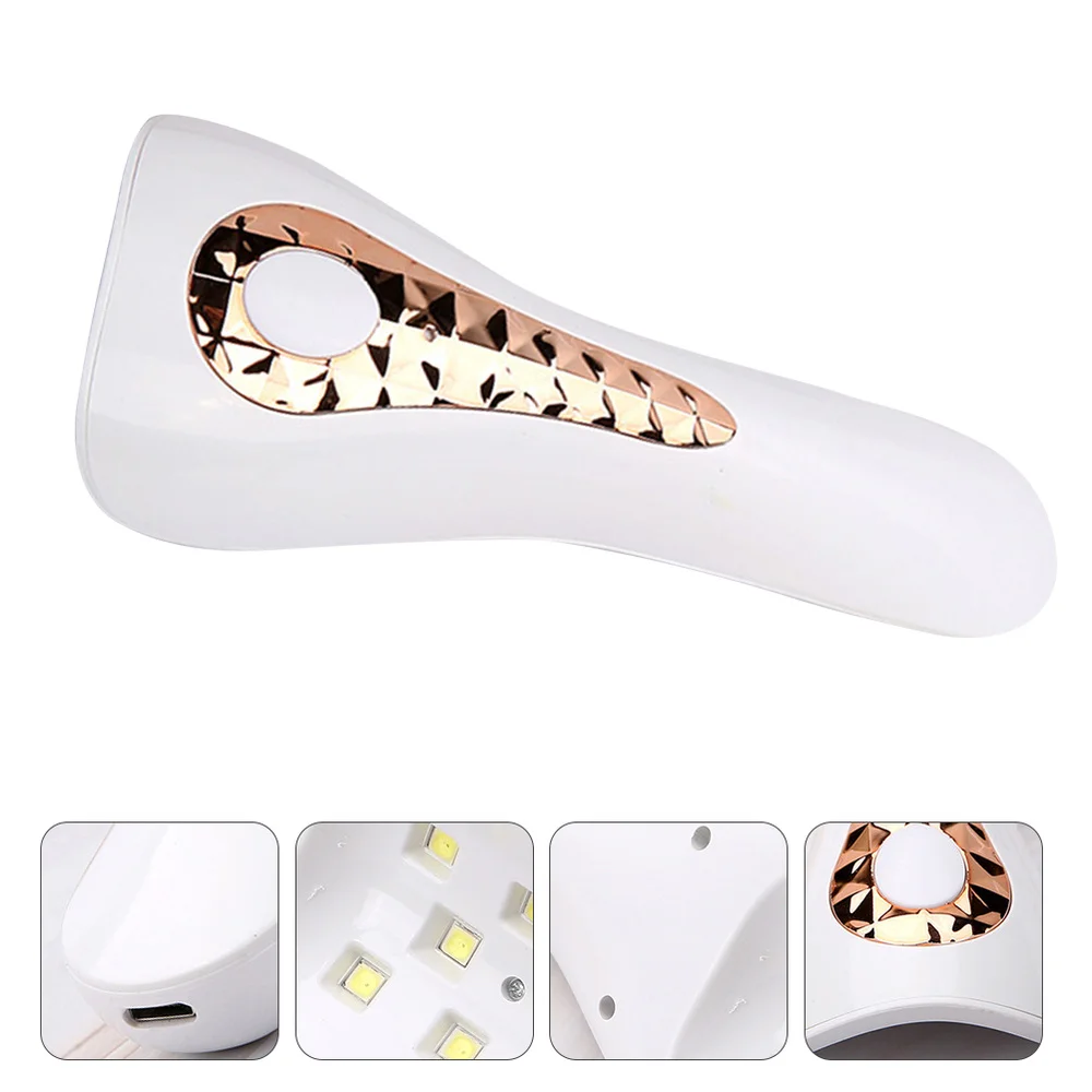 

1pc Creative Dryer Manicure Dryer Nail Lamp Phototherapy Lamp (Golden, White)